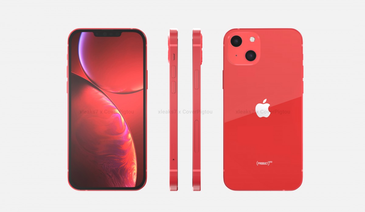 U renderima se pojavljuje Apple iPhone 13 u CRVENOJ BOJI