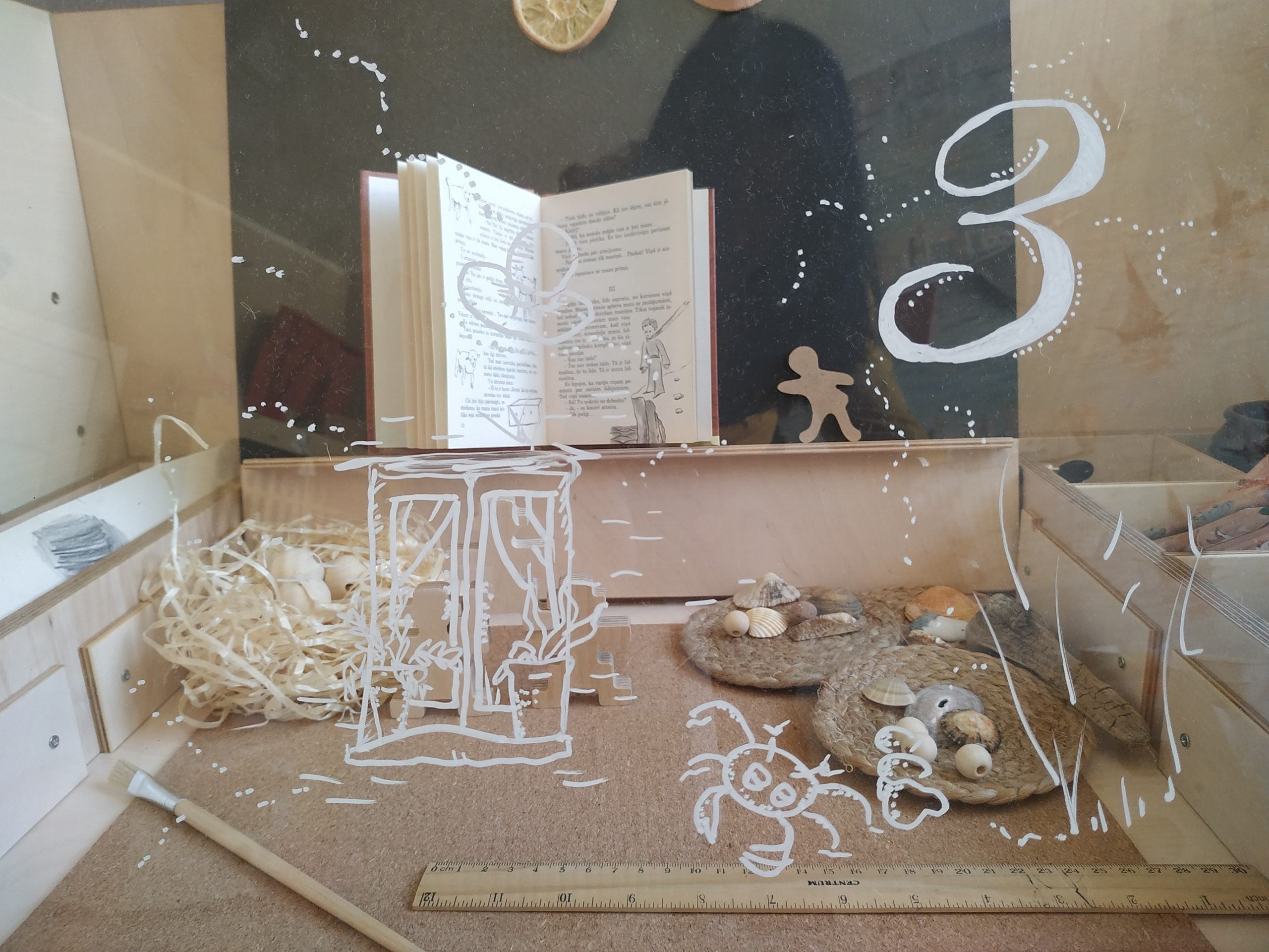 Adjustable Children Montessori Table and Chair Set Julle - Mint Green